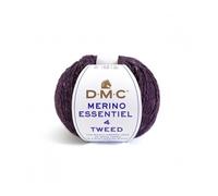 DMC - Merino Essentiel Tweed - Ideal para todo tipo de ropa, suave y refinada | Agujas n°4, 165 m - 50 g - 12 colores