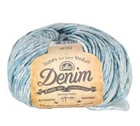 DMC - Natura Denim - Ideal para prendas de vestir y complementos de moda - Ganchillo n° 4 / Agujas n° 4 y n° 5 | 50 g - 75 m - 8 colores