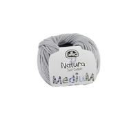 DMC Natura - Hilo Mediano, 100% algodón, Gris (120), 50 g