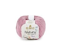 DMC - Natura just cotton art. 302 hilo para tricot y ganchillo - Ovillo para tricot y crochet | 100% algodón - Ideal para decoración y prendas de vestir | 50g - 155m | 65 colores