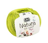 DMC - Natura Just Cotton - Ovillo para tricot y crochet | 100% algodón - Ideal para decoración y prendas de vestir | 50g - 155m | 65 colores