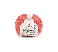 DMC - Natura Just Cotton - Ovillo para tricot y crochet | 100% algodón - Ideal para decoración y prendas de vestir | 50g - 155m | 65 colores
