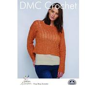 DMC Natura Linen - Patrón de ganchillo de 4 capas - Patrón de suéteres