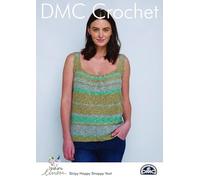 DMC Natura Linen - Patrón de ganchillo de 4 capas - Patrón de tops
