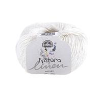 DMC - Natura Linen - Ovillo de hilo para tricot | Ideal para prendas de vestir | 50g - 150m | 15 colores