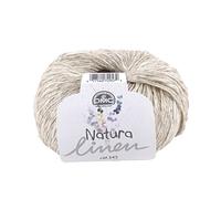 DMC - Natura Linen - Ovillo de hilo para tricot | Ideal para prendas de vestir | 50g - 150m | 15 colores