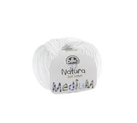 DMC - Natura Medium - Ovillo para tricot y ganchillo | 100% algodón - Ideal para prendas de vestir | 50g - 75m | 27 colores