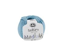 DMC - Natura Medium - Ovillo para tricot y ganchillo | 100% algodón - Ideal para prendas de vestir | 50g - 75m | 27 colores