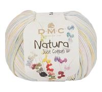 DMC - Natura Multico - 100% algodón - Ideal para decoración y prendas de vestir | 50g - 155m | 6 colores