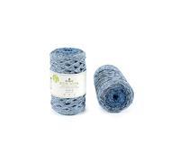 DMC Nova Vita 4 - Ovillo de lana de macramé para tejer ganchillo azul, 250 g
