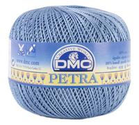 DMC Petra Ovillo, 100% algodón, Azul, tamaño 5