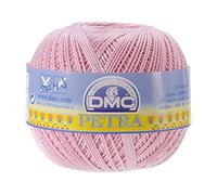 DMC Petra - Hilo de tejer y ganchillo | 100% algodón, ideal para ropa, candelabros y decoración