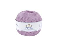 DMC Petra Ovillo, 100% algodón, Morado, tamaño 5