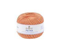DMC Petra Ovillo, 100% algodón, Naranja, tamaño 5