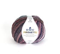 DMC Piroutte - efecto multicolor, cálido, suave y ligero - 200 g, 500 m, 10 colores