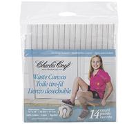 DMC Charles Craft Waste Canvas 14 Count 12"X18", Natural