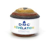 DMC - Revelation - Hilo de tejer multicolor ligero, ideal para estolas y bufandas de moda | 150 g - 520 m | Agujas y ganchillo #4