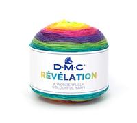 DMC - Revelation - Hilo de tejer multicolor ligero, ideal para estolas y bufandas de moda | 150 g - 520 m | Agujas y ganchillo #4