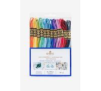 DMC - Surtido de hilos Mouliné colores Sombra, 100% algodón - 12 ovillos de 4 metros | Hilo de bordar, punto de cruz ideal, pulsera brasileña, pasatiempos creativos | idea de regalo