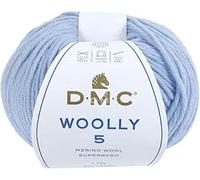 DMC Woolly 5 - Ovillo de lana merino Aran 71, 10 ovillos de 50 g, 80 metros por ovillo