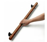 DMCHENGMA Pasamanos de Escalera de Madera de Seguridad, 1m/1,1m/1,2m/1,3m/1,4m/1,5m Riel de Soporte Resistente para Montaje en Pared para escaleras Interiores(140cm)