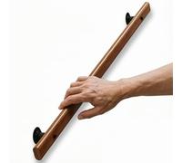 DMCHENGMA Pasamanos de Madera con Soporte, barandilla de Escalera Interior y Exterior, barandilla de Escalera, Barra de Soporte de Seguridad(450cm)
