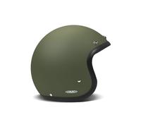 DMD Jet Retro Matt Green Casco, Adultos Unisex, Verde Militar, M