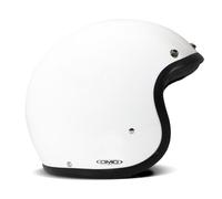 DMD Retro Solid Blanco Casco Jet (Blanco) Talla: XL (61)