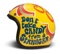 DMD Retro Candy Casco Jet Amarillo/Azul/Rojo S unisex