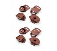 DmDoyy 4 Pack Kit Ruedas Para Puertas Correderas, Guía De Carro Corredizas, Sistema Completo De Puerta Corredera, Para Guardarropas Armarios Ventanas