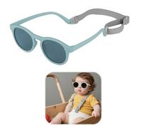 DmDoyy Gafas De Sol Polarizadas Para Bebé, Gafas De Sol Para Bebé Con Correa, Niño 6 Meses - 3 Años, Montura Flexible Para Niños Y Niñas Vacaciones En La Playa