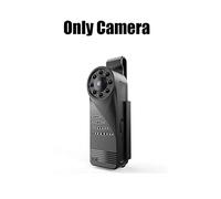 DMETE 4k Mini cámara WiFi Inteligente Cuerpo inalámbrico videocámara IP Hotspot HD Visión Nocturna Video Micro Detección de Movimiento de Leva pequeña Grabadora de Video(Camera)