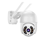 DMETE 8MP 4K IP Camera 5MP Speed Dome Auto Tracking PTZ Smart Home Outdoor Wireless Surveillance Monitor Fácil instalación(5MP NO SD Card)