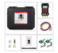 DMETE AC3000 Medidor de distribución Digital Refrigeración refrigeración vacío Presión Probador Temperatura Aire Aire Acondicionado Herramientas Prueba con precisión(AC3000 Set)
