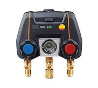 DMETE Aplicación de maníficos refrigeración Digital Controlado 2 válvulas Medidor presión Aire Bluetooth Compatible Herramienta manómetro Prueba con precisión