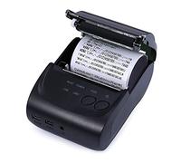 DMETE Fabricantes de Etiquetas Printer Mini Bluetooth Printer Thermal Recibo de Entrada USB Inalámbrico portátil for Impresora de 58mm Impresoras térmicas de Etiquetas de Escritorio (Color : Printer)