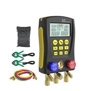 DMETE Lm120 + Herramienta de Prueba del medidor la Temperatura vacío comprobador manómetro presión refrigeración for el Aire Acondicionado Prueba con precisión