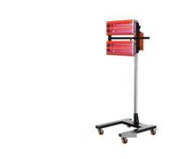 DMETE Luz Infrarroja For Hornear Pintura De Superficie Coche 2200W, For Con Calefacción Alta Temperatura, Herramienta Reparación Automóviles, For Doble Tubo Tu Portátil
