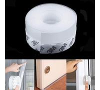 DMFSHI Burlete Puerta Entrada, Altamente Transparente y Hermoso Burlete Bajo Puerta, Fuerte Adhesivo Profesional 3M Burlete Ventana, Multifuncional Resistente a la Intemperie ya Los Insectos