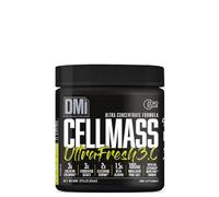 DMI Cellmass Ultra Fresh 3.0 Pre-Entrenamiento | Con Creatina Creapure, BCAA Fermentados, Glutamina Kyowa, Beta-Alanina, Taurina, Astragin, Bioperine y Vitamina B6 (375g, Lima Limón)