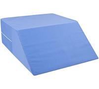 DMI - Cuña ortopédica para la cama (incluye funda azul de algodón y poliéster)