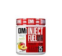 DMI Inject Fuel MR Pre-Workout 375 g | 25 Servicios | Con Citrulina, Beta-Alanina, Creatina, Arginina AKG, Cafeína NewCaff, Vitaminas | Energía y Fuerza (375g, Mango Melocotón)