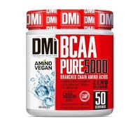 DMI INNOVATIVE NUTRITION BCAA Pure 5000 250g - Aminoácidos Ramificados Amino Vegan + Vitamina B6 - 5000 mg por Dosis - Fórmula Instant Sin Azúcar