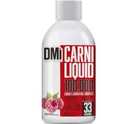DMI INNOVATIVE NUTRITION Carni Liquid 100.000 - L-Carnitina Líquida 500 ml con Coenzima Q10, Vitamina B6 y Cromo - Sabor Frambuesa - Sin Estimulantes ni Colorantes - Suplemento Deportivo