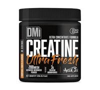 DMI INNOVATIVE NUTRITION Creatine Ultra Fresh 320 g Sabor Frutas Tropicales - Creatina Monohidrato Micronizada 200 Mesh y AstraGin® en Polvo - Aumento de Fuerza, Masa Muscular y Rendimiento Deportivo
