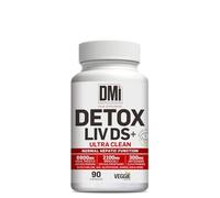 DMI INNOVATIVE NUTRITION DETOX LIV DS+ Ultra Clean 90 Cápsulas - Complejo Depurativo con Cardo Mariano, Alcachofa, Brócoli, Diente de León, Colina, NAC - Soporte de la Función Hepática