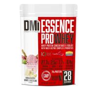 DMI INNOVATIVE NUTRITION Essence Pro Whey 1 kg Sabor Fresa-Chocolate Blanco | Proteína de Suero Concentrada y Aislada con L-Glutamina Kyowa®, DigeZyme® y LactoSpore® - Sin Azúcar - Desarrollo Muscular