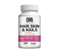 DMI INNOVATIVE NUTRITION Hair, Skin & Nails 100 Cápsulas | 11 Ingredientes para Cuidado de Piel, Cabello y Uñas, con Colágeno Verisol®, MSM, Ácido Hialurónico y Biotina