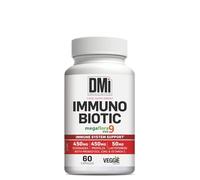DMI INNOVATIVE NUTRITION Immuno Biotic 60 Cápsulas - Equinácea, Propóleo, Lactoferrina, Vitamina C, Zinc y Megaflora 9 EVO® - Suplemento para Defensas, Inmunidad y Microbiota