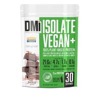 DMI INNOVATIVE NUTRITION Isolate Vegan+ 900 g Sabor Chocolate | Polvo de Proteína Aislada 100% Vegetal de Guisante y Arroz, con DigeZyme® y Oxxynea®